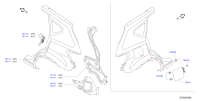 G8100JE2MA-FENDER REAR,RH