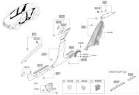 85875S7000TRY-TRIM ASSY-RR DR SCUFF LH