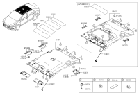 85210F0100TTX-SUNVISOR ASSY,LH