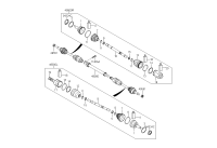 49500S7000-JOINT ASSY-CV LH