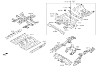 65513C3000-PANEL ASSY-RR FLOOR RR
