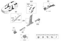 85810N8000MMH-TRIM ASSY-FR PILLAR LH
