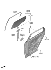 83540N8000-Run-rr dr glass rh