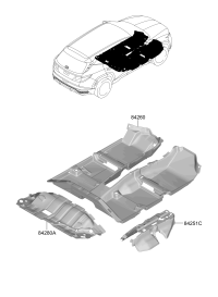 84260N8000NNB-CARPET ASSY-FLOOR