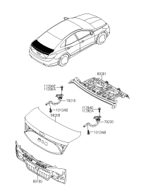 692003V010-Board assy-luggage