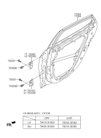 770033V000-PANEL ASSY-RR DR LH