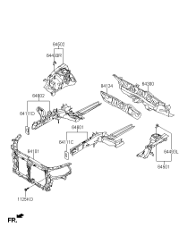 641013V001-CARRIER ASSY-FR END MODULE