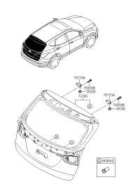 73700A1000-PANEL ASSY-TAIL GATE