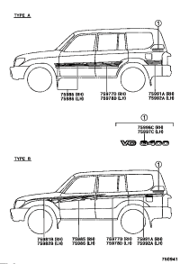 7599760030-STRIPE RR BODY RH