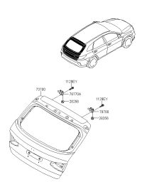 73700J4200-PANEL ASSY-TAIL GATE