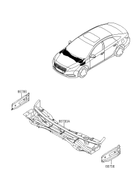 66700C3000-PANEL ASSY-COWL COMPLETE