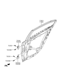 770033M000-PANEL ASSY-RR DR LH