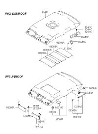 8534635000ZQ-COVER-ROOF ASSIST HANDLE