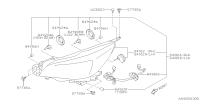 84002AL020-LAMP ASSY HEAD HLR