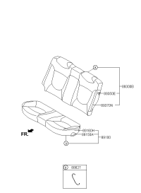 89300D0000UBA-BACK ASSY-RR SEAT