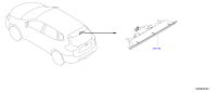 265904BA0A-STOP LAMP ASSY-HIGH MOUNTING