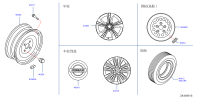 403156LA0B-CAP-DISC WHEEL