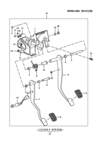 23856709-Switch assy-parking
