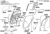 686300R080-CHECK ASSY, RR DOOR