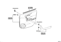 676100R240C4-BOARD SUB-ASSY, FRONT DOOR TRIM, RH