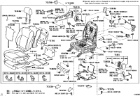 7155133280-PAD, FRONT SEAT BACK, RH(FOR SEPARATE TYPE)
