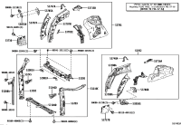 5320208050-SUPPORT SUB-ASSY, RADIATOR, RH