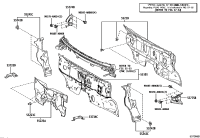 5522308030-INSULATOR, DASH PANEL, OUTER
