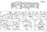 5501108040C1-Ornament sub-assy, instrument panel, no.1