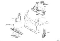 16561F2070-SEAL, RADIATOR TO SUPPORT, NO.1