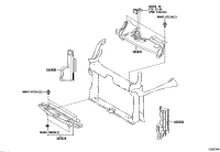 16595F2080-GUIDE, RADIATOR AIR