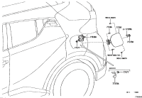 77030F4020-LOCK ASSY, FUEL LID W/MOTOR