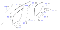 769213DN0A-WELT-BODY SIDE,FRONT RH
