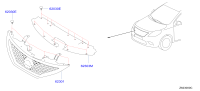 623103DN0A-GRILLE ASSY-FRONT