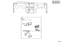 554340C020C0-PANEL, INSTRUMENT PANEL FINISH, LOWER CENTER