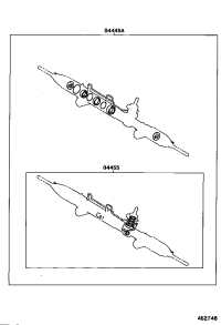0444548010-GASKET KIT, POWER STEERING GEAR(FOR RACK & PINION)