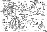 5874733010-PROTECTOR, QUARTER PANEL, REAR RH