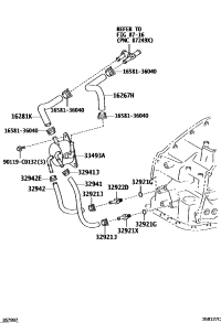162670V040-HOSE, WATER BY-PASS, NO.3
