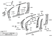 587470C011-PROTECTOR, QUARTER PANEL, REAR RH