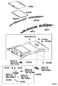6330606090B0-TRIM SUB-ASSY, SUNSHADE
