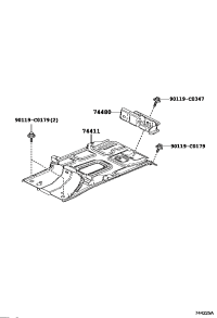 7440302040-CARRIER, BATTERY