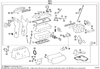 04111F2071-GASKET KIT, ENGINE OVERHAUL