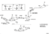 174100T870-TUBE-EXHAUST,FR
