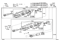 3723036140-BEARING ASSY, CENTER SUPPORT, NO.1
