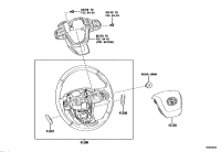 451300E150C0-BUTTON ASSY, HORN