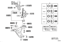 432010E020-KNUCKLE, STEERING, RH