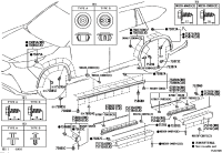 678630E080-WEATHERSTRIP, FRONT DOOR, NO.2 LH