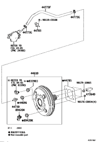 446100E220-BOOSTER ASSY, BRAKE