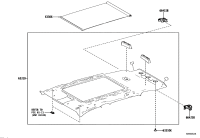 633100R220B0-HEADLINING ROOF