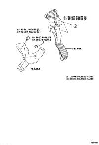 781100E020-PEDAL ASSY, ACCELERATOR