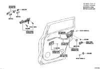 692110R100B1-HANDLE ASSY, REAR DOOR OUTSIDE, RH